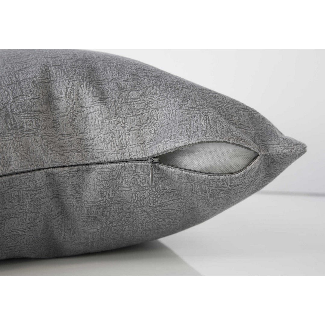 Pillow Grey Mosaic 2Pc