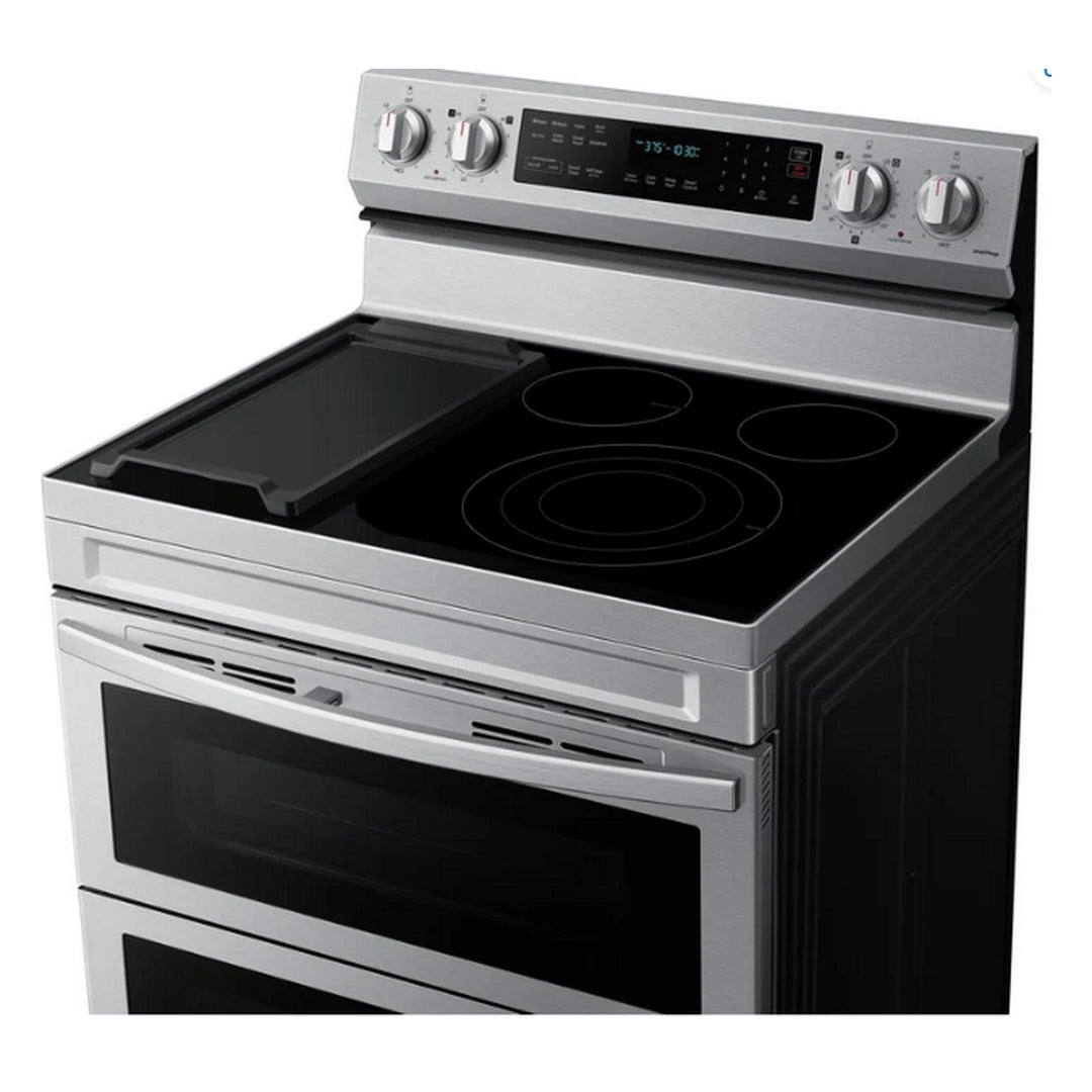 30" 6.3 cu. Ft. Electric Freestanding True Convection Range with Flex Duo™ & Air Fry - NE63A6751SS