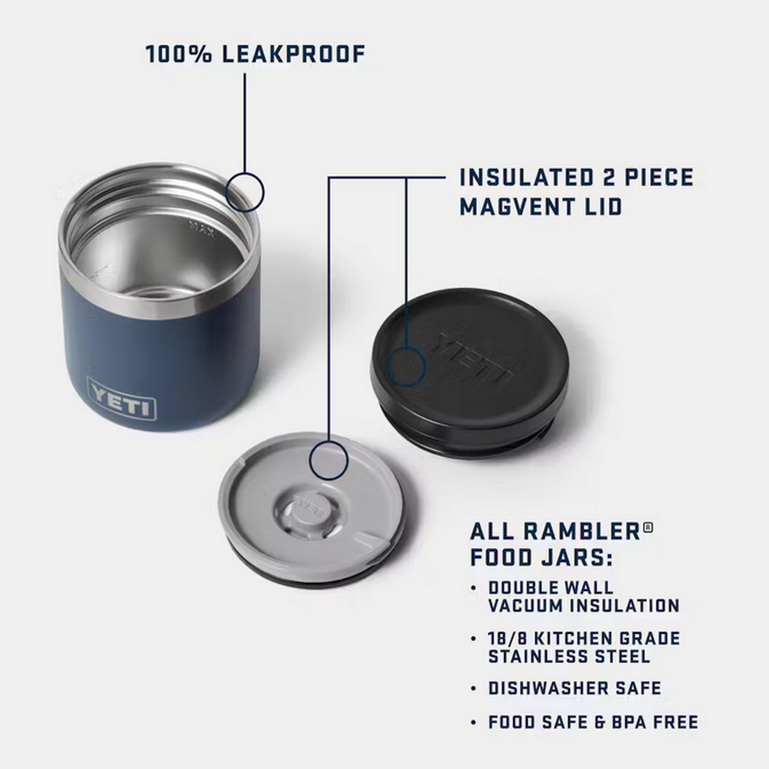 YETI Rambler 8 oz Food Jar Black