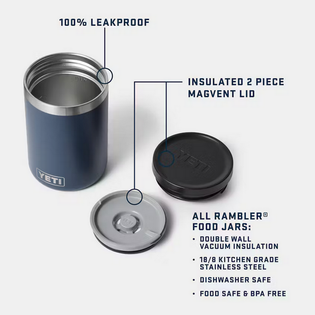 YETI Rambler 16 oz Food Jar Black