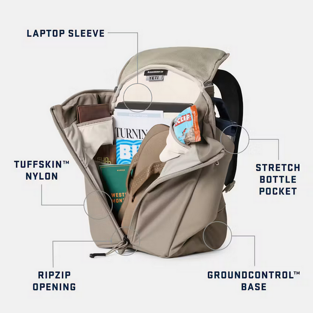 Yeti RancherO 18L Backpack Cape Dark Taupe