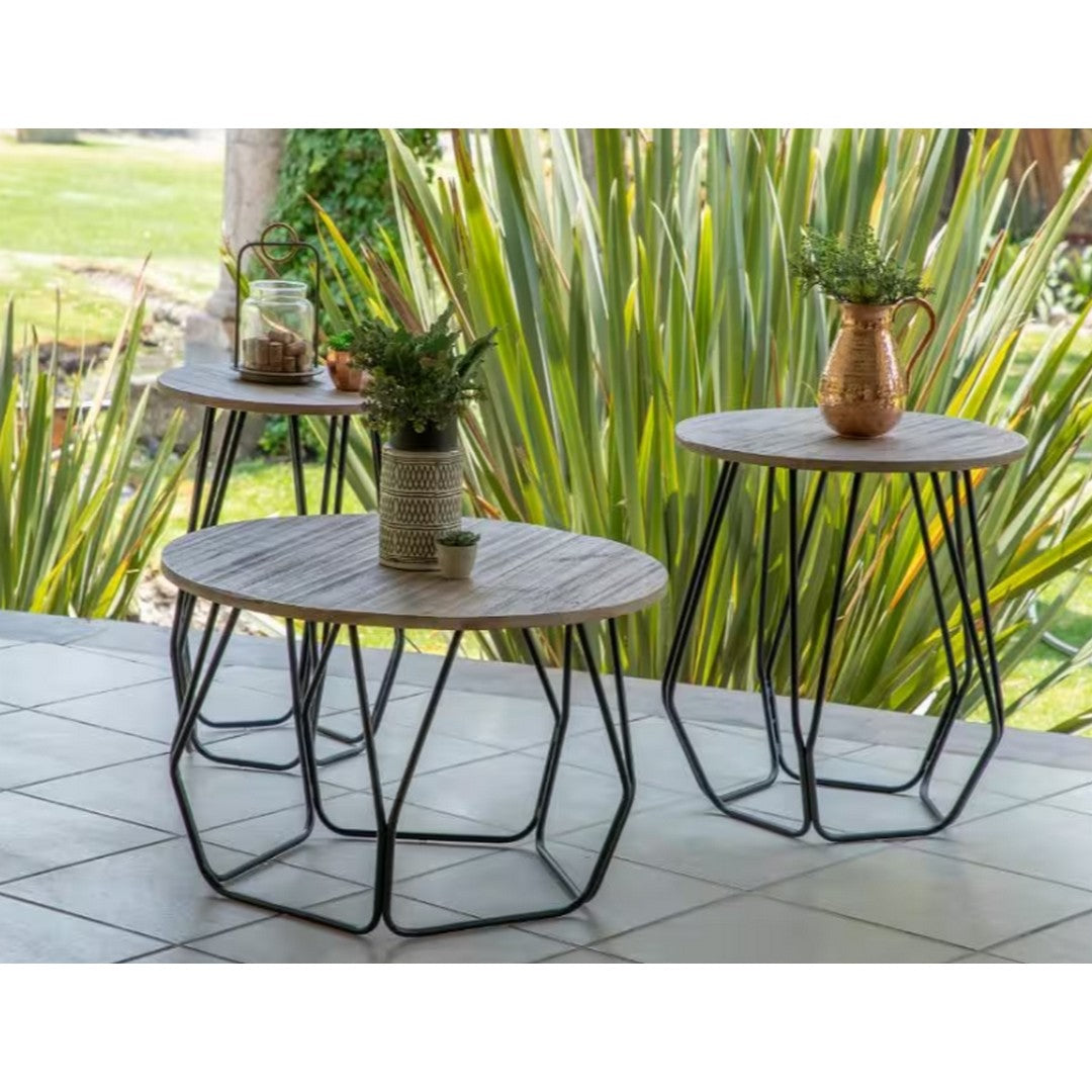 ANVIL ROUND COFFEE TABLE