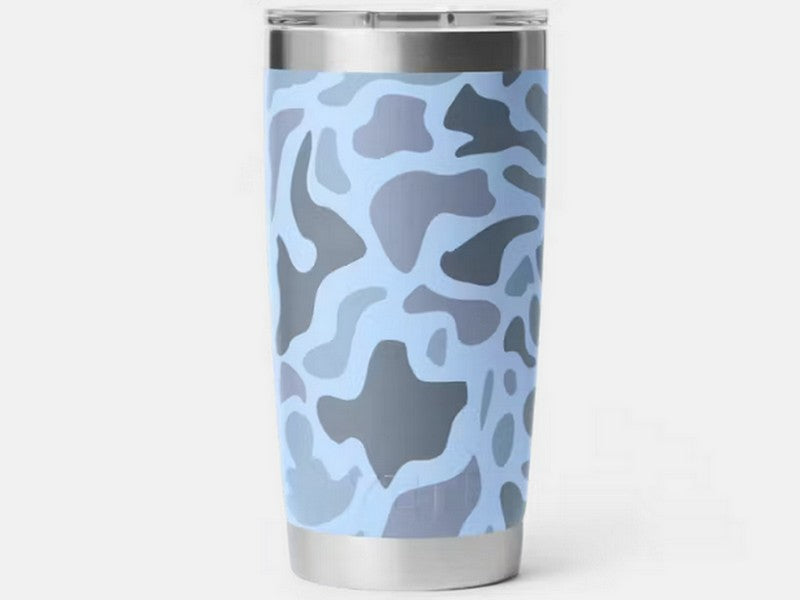 INTL Rambler 20 oz Tumbler Blue Camo