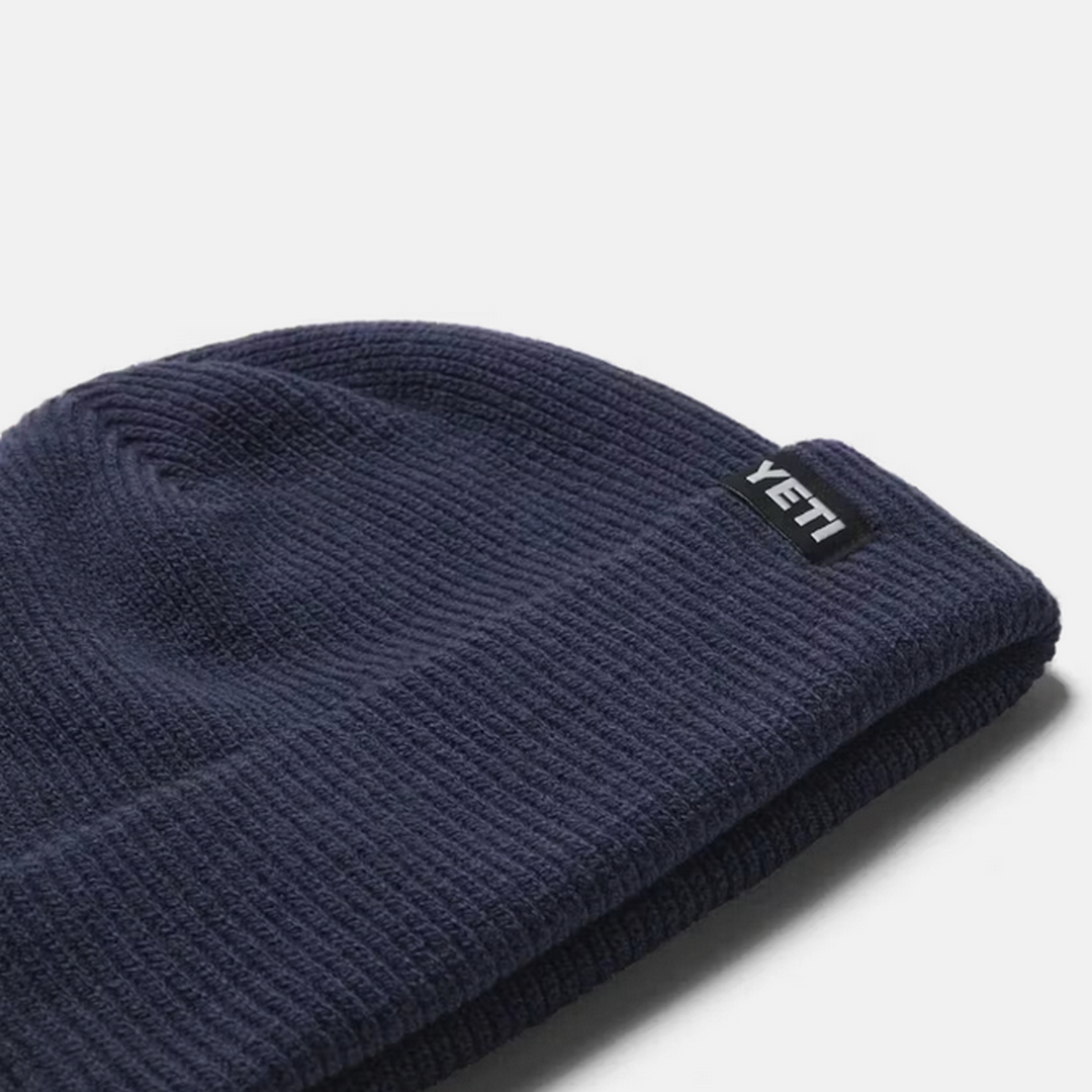 YETI Badge Beanie Navy
