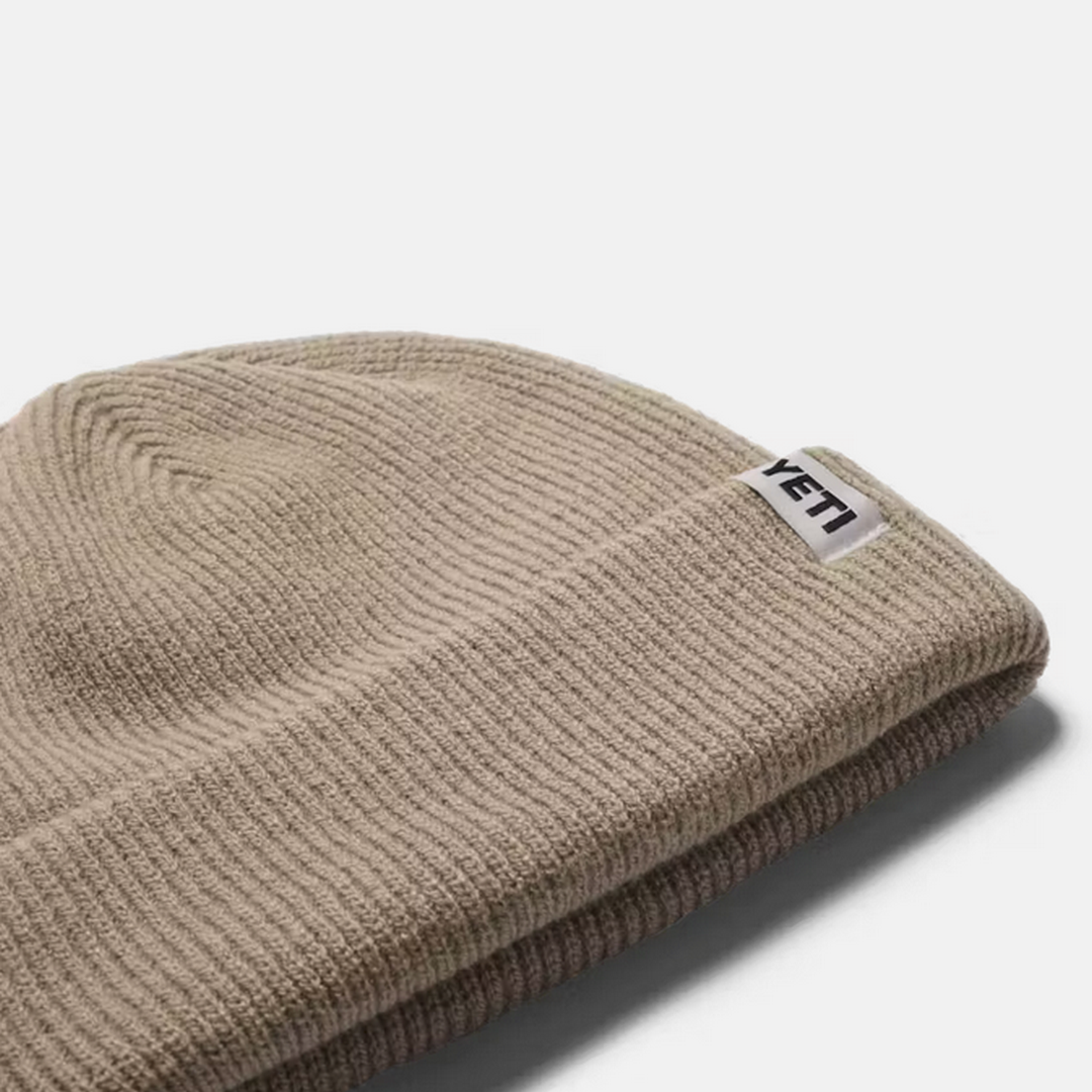 YETI Badge Beanie Taupe
