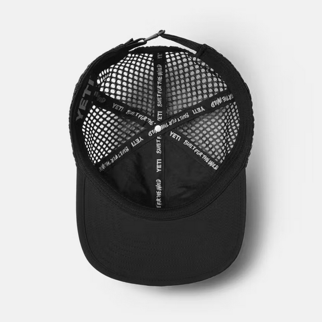YETI Logo Performance Hat Black
